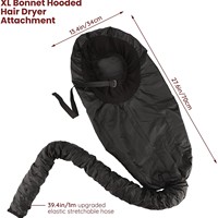Séchoir à cheveux réglable avec grand bonnet de séchage pour soins capillaires en profondeur des cheveux bouclés, idéal pour la maison et le salon
