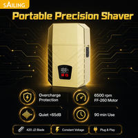 SR7-1033-5 Afeitadora Ligera de ABS de 255g, Diseño Recargable por USB Tipo C, Color Personalizable para Uso en el Hogar y Viajes, OEM ODM