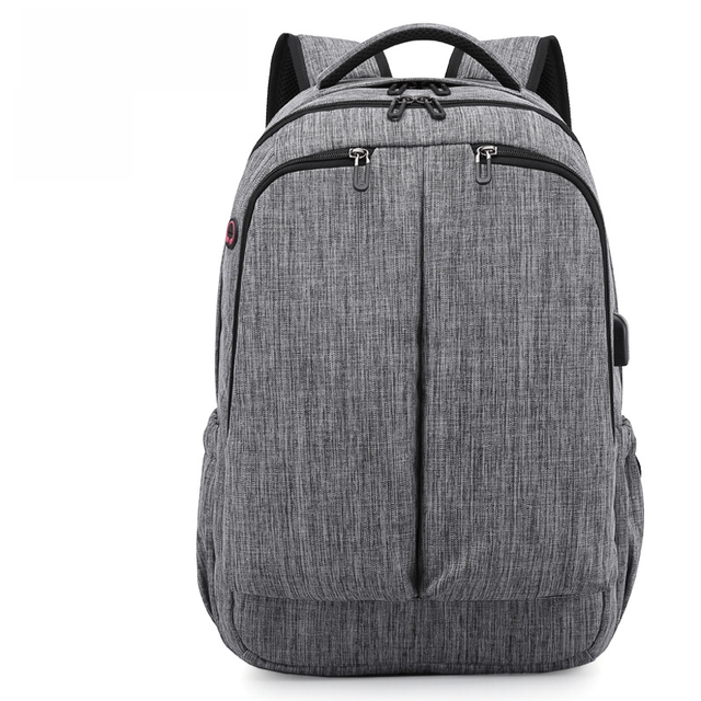 Men's Backpack Travel Backpack Casual Computer Outdoor Male Middle School Student Schoolbag Waterproof USB Interface