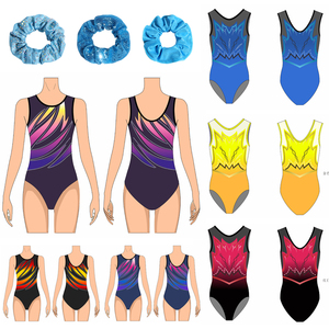 Tùy Chỉnh Cô Gái Dành Cho Người Lớn Thể Thao Bodycon Thể Dục Đào Tạo Rhinestone Bodycon Đào Tạo Cạnh Tranh Phù Hợp Với - Product Image 1