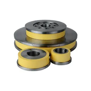 45 Steel Yellow Zirconia Assembled Cone Pulley For Wire Drawing Machine