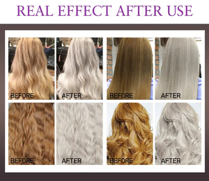 Shampoo violet adapté aux <span class=keywords><strong>cheveux</strong></span> blonds et gris, élimine <span class=keywords><strong>les</strong></span> reflets cuivrés, adoucit <span class=keywords><strong>les</strong></span> <span class=keywords><strong>cheveux</strong></span>, shampooing violet <span class=keywords><strong>pour</strong></span> garder <span class=keywords><strong>les</strong></span> <span class=keywords><strong>cheveux</strong></span> brillants, shampooing violet - Product Image 6
