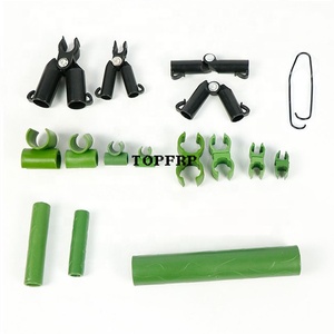 Plastic Coated Steel Pipe Plant Climbing <b>Pole</b> <b>Gardening</b> Bracket Accessories - Product Image 3