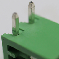 Productos calientes Altura de paso de 5,08mm Posiciones de 12,0mm Bloques de terminales 02-24pin Conector rápido recto macho Conector de terminal Pcb