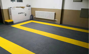 Carreaux de sol d'atelier de plancher de garage à emboîtement PP - Product Image 6