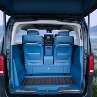 Siège de banquette arrière en cuir de qualité supérieure pour véhicule utilitaire, 3 places, avec chauffage et massage pour V-Class Vito Metris
