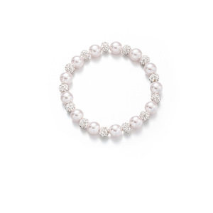Pearl <b>Beaded</b> <b>Bracelet</b> For Women Purple Color Minimalist Design Everyday Wear - Product Image 3