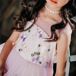 ชุดเดรสเด็กผู้หญิงสไตล์ตะวันตกแบบใหม่พรีเมียม ตกแต่งด้วยงานปักแบบตุรกี ซื้อจากซัพพลายเออร์จีน - Product Image 2