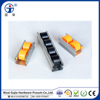 Jalur rol logam 60*33 lembar/rol Placon/rol konveyor dengan roda Anti statis ESD untuk rak Fifo