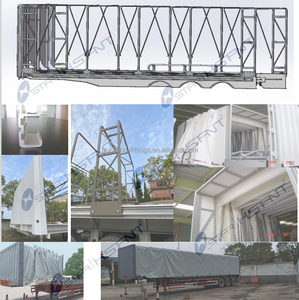 Cargo remorque conteneur porte joint rideau côté remorque pièces robuste sangles à cliquet pvc bâche bâche <span class=keywords><strong>crochet</strong></span> rouleau - Product Image 4
