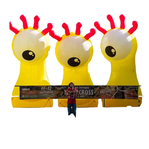 13FT Offre Spéciale gonflable oeil monstre personnalisé géant dessin animé jouets gonflables pour Halloween décoration fête de scène en plein air - Product Image 1
