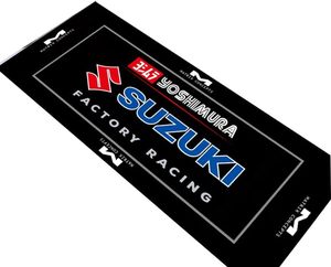 Tapis de sol pour garage moto 78,7x29,5 pouces, lavable, antidérapant, absorbant l'huile, avec support en caoutchouc, adapté aux animaux domestiques, rembourré, pour usage domestique et golf - Product Image 1