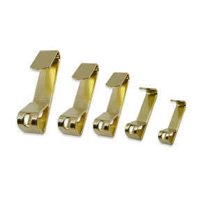 Novelty Hooks Carbon Steel Wall Mounted Polygon Shape For Behind Doors On Walls 15 20kg Weight Capacity Plated Iron Hardware - Product Image 5