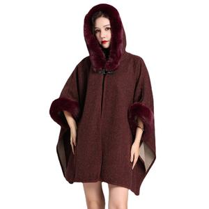 Col en fourrure de lapin Rex imitation vison, châle fin, cape, <span class=keywords><strong>manteau</strong></span> en tricot pour <span class=keywords><strong>femme</strong></span>, vintage, maternité, ample, <span class=keywords><strong>mi</strong></span>-<span class=keywords><strong>long</strong></span>, <span class=keywords><strong>manteau</strong></span> en fourrure - Product Image 5