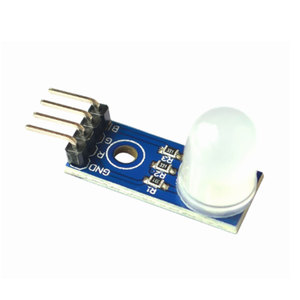 Módulo LED RGB de 10 mm, Cátodo Común, Esmerilado, Montaje a Través de Orificio - Product Image 1