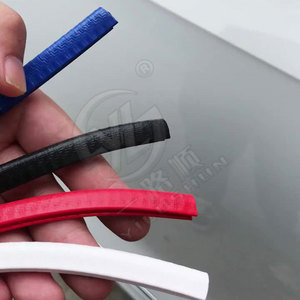 Smooth Sailing Automotive Weatherstripping 6mm <b>Rubber</b> Sealing <b>Strip</b> Durable For Whole Vehicle Door Window Use - Product Image 2