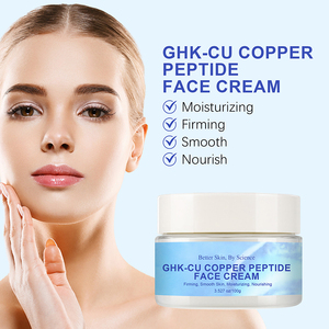 Ventes chaudes Crème pour le visage au peptide de cuivre GHK-CU 100g Soins de la peau hydratants raffermissants lissants - Product Image 2
