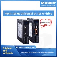 Kits Moteur et Driver Servo AC Triphasé MOONS 100W~1kW 3000 tr/min avec Contrôleur à Montage sur Bride pour CNC