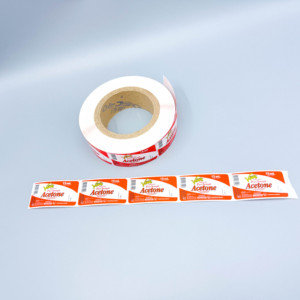 Autocollant de logo d'entreprise en vinyle adhésif imperméable de forme personnalisée <span class=keywords><strong>étiquette</strong></span>s d'<span class=keywords><strong>emballage</strong></span> <span class=keywords><strong>alimentaire</strong></span> holographiques imprimées UV scellage de marque personnalisé - Product Image 4