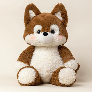 Nuevo bosque zorro Lobo peluche PP algodón relleno niños dormir almohada edredón regalo de cumpleaños - Product Image 2