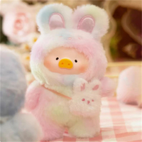 Authentique Toyzero + Lulu Piggy Pig Vintage Bunny Bear Joyful Time Peluche Toys PVC Blind Box Cute Lovely Dolls Best Gift