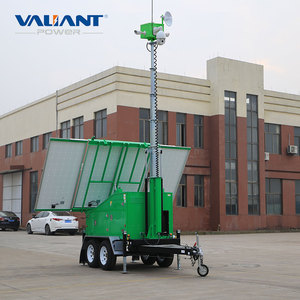 Servicio de Garantía Remota, Remolque Móvil con CCTV Solar, Batería de Larga Duración, Construcción de Acero, Compatible con Smartphones Universales - Product Image 4