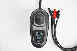 Joystick motorizzato sedia a rotelle 24v 250/350W 50A ingranaggio spazzolato a magneti permanenti sedia a rotelle elettrica motore DC 75/120RPM utensili elettrici - Product Image 3