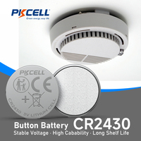 Batería de botón CR2430 de 3 V, pila de botón LiMnO2 de 3 voltios para sensores inalámbricos, higrómetro, auriculares bluetooth, medidor de glucosa en sangre