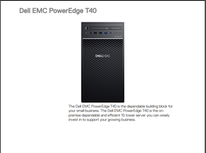 Meilleure vente Dells industriel EMC <span class=keywords><strong>PowerEdge</strong></span> <span class=keywords><strong>T140</strong></span> Serveur de station de travail Fonctionnement à long terme - Product Image 3