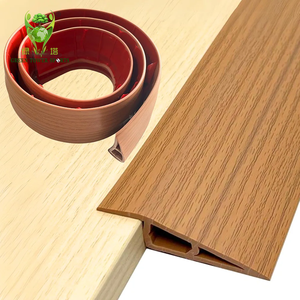 Bandes de finition autocollantes pour tapis de 15 mm, moulures de bordure de sol en vinyle, bandes de transition de seuil, bandes de décoration, profils - Product Image 4