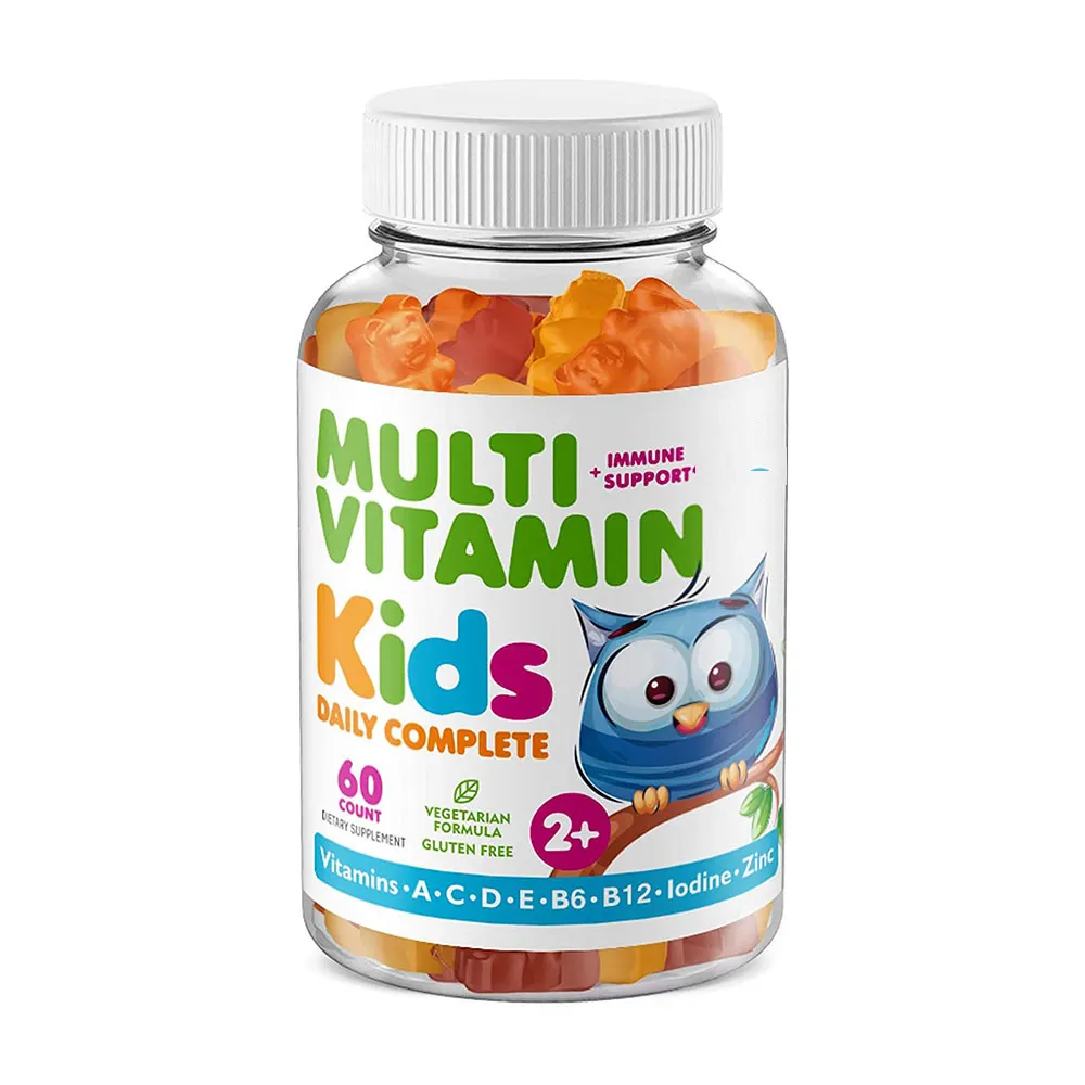 OEM private label crianças multi-vitamina gomas multivitamínicas para crianças
