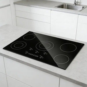 Panneau en verre trempé imprimé en sérigraphie personnalisé OEM pour porte de <span class=keywords><strong>four</strong></span> et panneau de commande de micro-ondes - Product Image 4