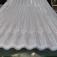 Leichtes 1mm 2mm transparentes Kunststoff dach aus Polycarbonat/PC-Wellblech