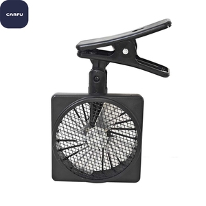 Ventilador Eléctrico <span class=keywords><strong>para</strong></span> Auto CARFU AC-2301A <span class=keywords><strong>de</strong></span> 6 Pulgadas con Clip, Material ABS, 12V/24V/5V, Negro, <span class=keywords><strong>Accesorios</strong></span> Interiores <span class=keywords><strong>para</strong></span> Auto, Gran Venta - Product Image 5