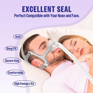 Cojín Nasal de Repuesto para CPAP <span class=keywords><strong>Airfit</strong></span> <span class=keywords><strong>N20</strong></span>, Inserto de Silicona para <span class=keywords><strong>Mascarilla</strong></span>, Resistente a Fugas, Accesorios para CPAP, Fabricante OEM ODM - Product Image 3