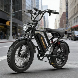 Bicicleta Eléctrica de Montaña BK20 2026 en Oferta, 250W 48V, Batería de 20Ah, Bicicleta Eléctrica con Llantas Gruesas de 20 Pulgadas, Todoterreno, para Adultos - Product Image 1