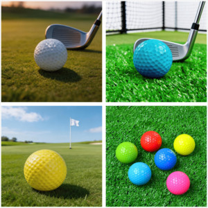Direct Factory Two-Piece <b>Golf</b> Practice Ball | Hardness: 80 | 332 | 45g | Surlyn Cover | 40HQ FCL Bulk Wholesale - Product Image 3