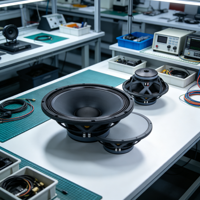 BX15X301 Altavoz de graves de 15 pulgadas con bobina de voz de 4'' y 400W para escenario, equipo de audio profesional, OEM ODM de fábrica