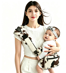 Personalized Baby Sling <strong>Carrier</strong> for Infants <strong>Toddlers</strong> 6-36 Months Lightweight Cotton <strong>Hip</strong> Shoulder <strong>Carrier</strong> Side Front Carry - Product Image 2