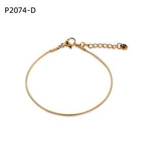 Pulsera de Moda Amy Amy P2074, Cadena de Acero Inoxidable Plateada, Estilo Clásico para Mujer, Joyería de Regalo - Product Image 2