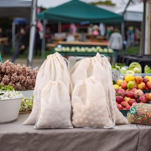 Gaze de coton cordon lin sac rabat poche 8*10 spécifications pour soupe <span class=keywords><strong>saumure</strong></span> assaisonnement <span class=keywords><strong>vin</strong></span> décoction séparateur Shopping - Product Image 1