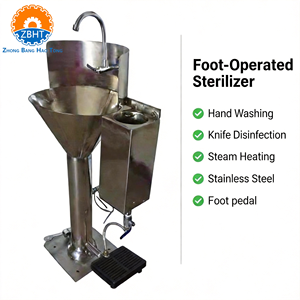 Lavadero de Acero Inoxidable para Mataderos con Desinfección de Cuchillos, Equipo para el Proceso de Sacrificio, Cocina Industrial - Product Image 1