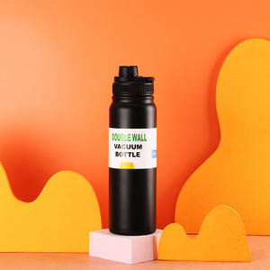 Bouteille isotherme de sport en acier inoxydable à double paroi, gobelet de voyage sous vide 800 ml avec couvercle hermétique - Product Image 4