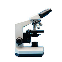 Xsz-107 Hinged Binocular Microscope with LED Light Source 40-1600 Times for Biological Laboratory School Education