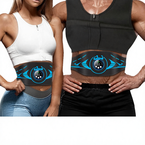 Entrenador Abdominal <span class=keywords><strong>EMS</strong></span> ABS Avanzado con Modos de Masaje Inteligentes, Diseño Portátil 2 en 1, Indicador de Estado de Carga, Recuperación Muscular Dirigida - Product Image 4