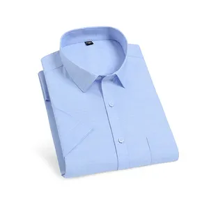 Custom Luxury Men's Shirt Business Style Slim Soft Comfort Slim Fit Styles Long Sleeve Casual Dress Shirt for Men