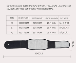 <span class=keywords><strong>Ceinture</strong></span> de soutien de taille en tourmaline avec logo personnalisé pour la récupération des blessures articulaires arthritiques pour femmes et hommes - Product Image 6