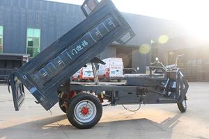 <span class=keywords><strong>Triciclo</strong></span> Eléctrico de Carga Pesada con Volquete Hidráulico, Capacidad de Carga de 500 kg, Carrocería Abierta, Mini Dumper para Construcción y Agricultura - Product Image 3