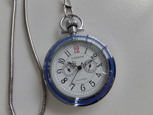2026 New Design <b>Pocket</b> <b>Watch</b> For <b>Men</b> Vintage <b>Pocket</b> <b>Watches</b> 50MM Mechinal Chronograph <b>watch</b> <b>With</b> <b>Chain</b> Custom <b>Watch</b> Gift - Product Image 3