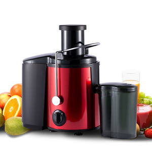 Machine à jus de fruits et légumes rouge à vis verticale pour fruits et légumes mous et durs - Product Image 2
